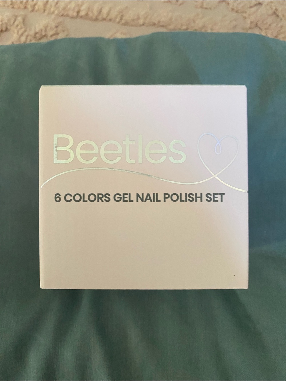 Beetles 6-Color Gel Nail Polish Set — White Packaging, Salon-Quality Shine